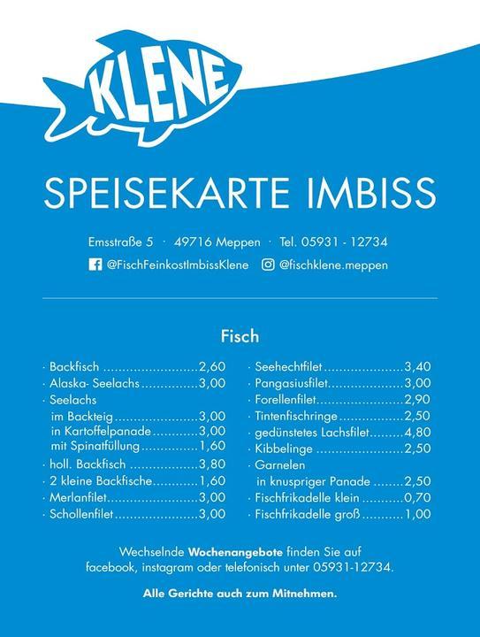 Fisch Feinkost Imbiss Klene